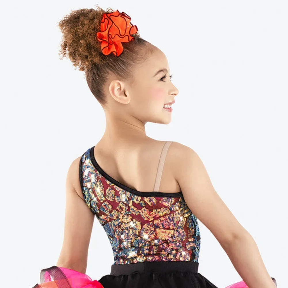 Pre-Owned Dance Costume Small Child Black Revolution RC23527 Jazz Lyrical Acro